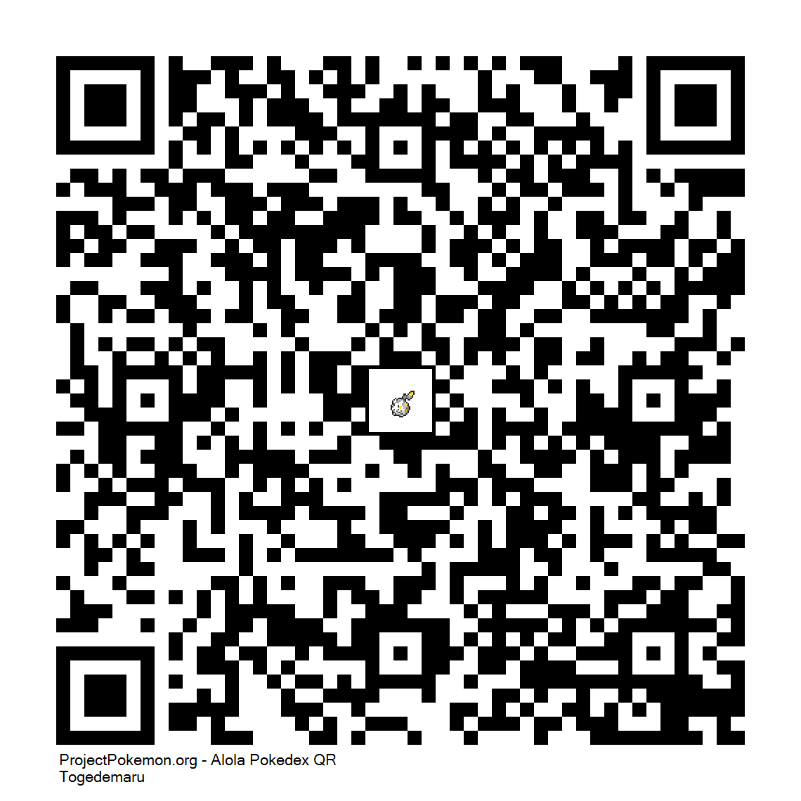 Cdigo QR de Togedemaru